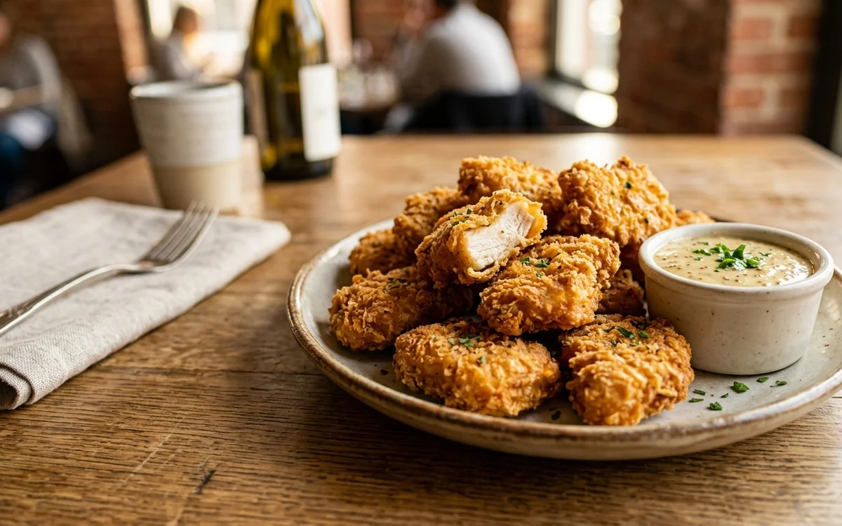 The Golden Standard: Hand-Breaded Whole Breast Meat