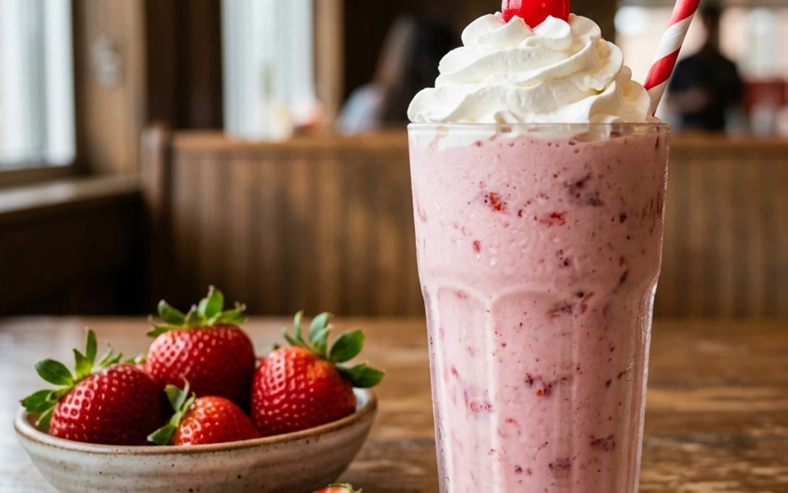 Hand-Spun and Crowned: The Anatomy of the Strawberry Milkshake