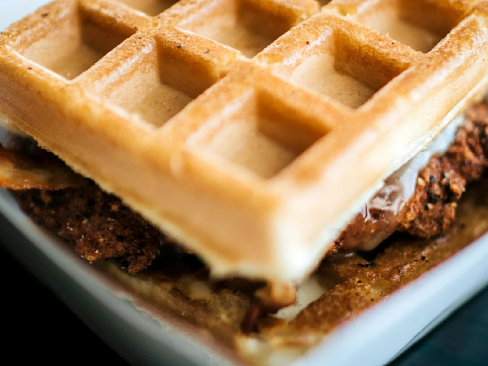 Chicken & Waffles Sandwich w/ Chick-fil-A® Filet