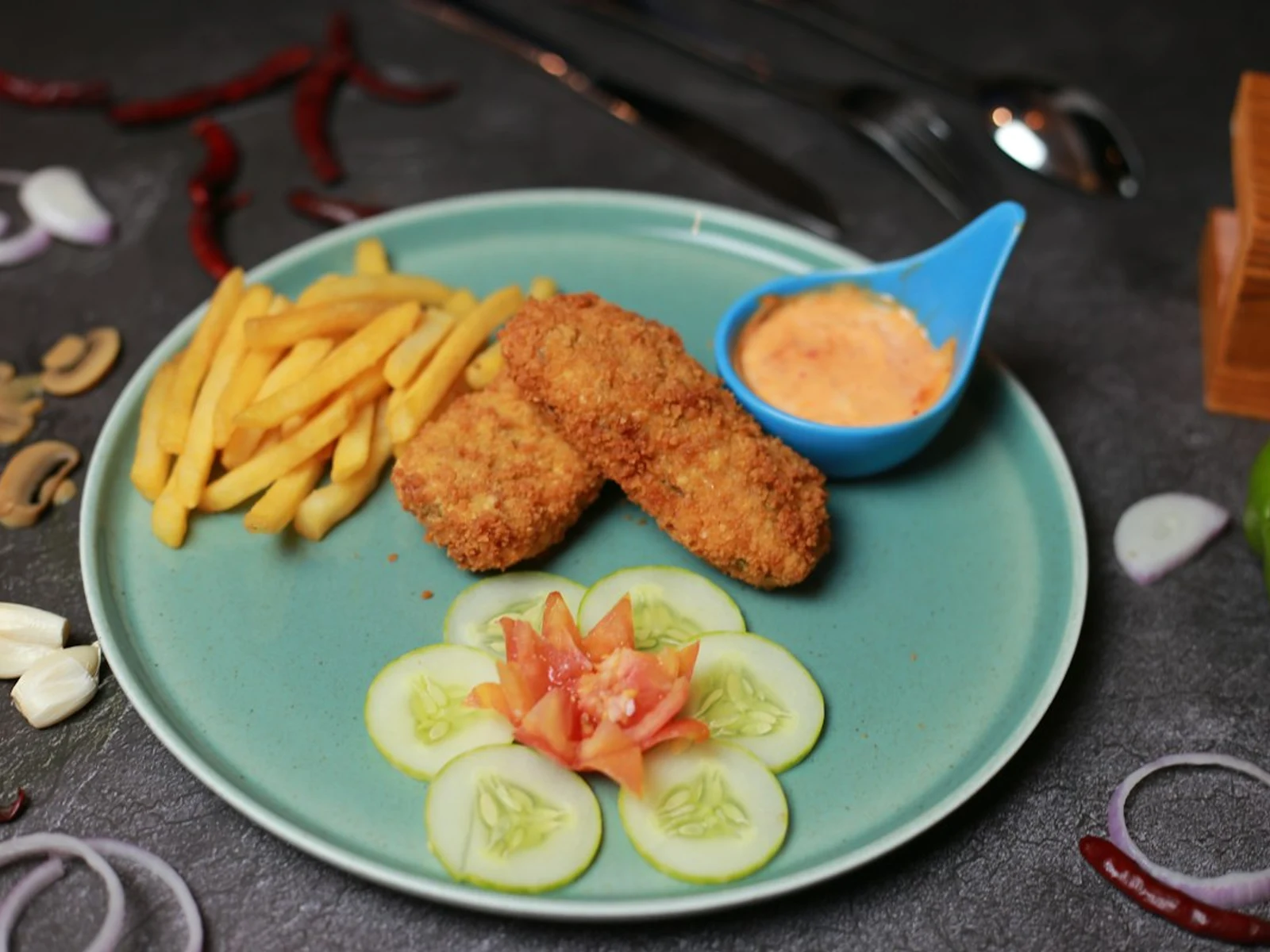 2 Ct Chick-n-Strips® Kid's Meal